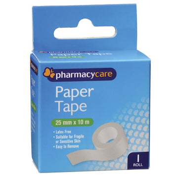 Pharmacy Care Paper Tape Roll Medical Supply First Aid Wound Dressing 25Mm x 10M