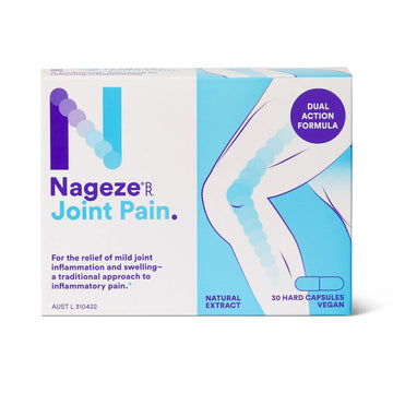 Nageze Joint Pain Capsules Inflammation Swelling Pain Relief Vegan Caps 30 Pack
