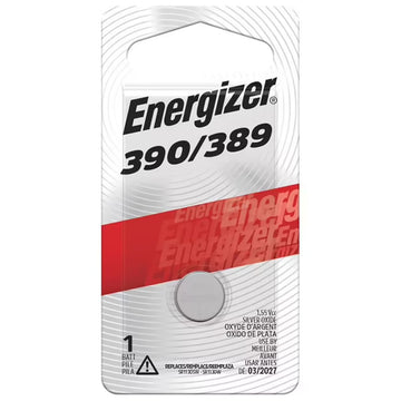 Energizer 390 389 Silver Oxide Button Watch Battery Batteries Power Zero Mercury