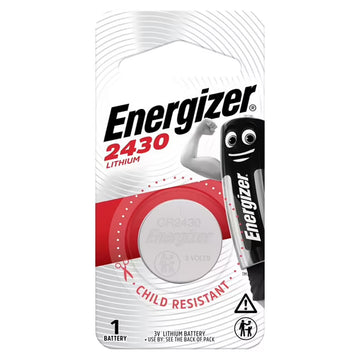 Energizer ECR2430 Lithium Coin Battery Watch Device Batteries Long Lasting Power
