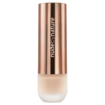 Nude By Nature Flawless Liquid Foundation W2 Ivory Satin Matte Finish Face 30mL