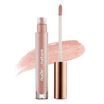 Nude By Nature Moisture Infusion Lipgloss 01 Bare Glossy Colours Shine 3.75mL