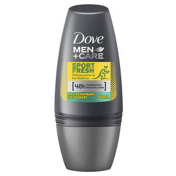 Dove Men+Care 48h Protection Antiperspirant Deodorant Roll On Sport Fresh 50mL