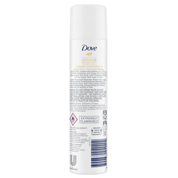 Dove Clinical Protection Original Clean Aerosol Antiperspirants Deodorant 180mL