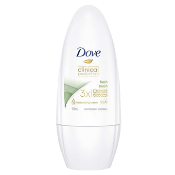 Dove Clinical Protection Fresh Touch Antiperspirant Deodorant 96h Roll On 50mL