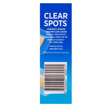 Band-Aid Clear Spots Strips Plasters Pad Adhesive Bandages Dressings 40 Pack