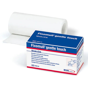 Leukoplast Fixomull Skin Sensitive Touch Roll Bandages Wound Dressings 10Cm x 2M