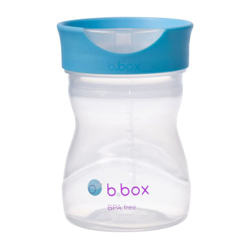 B.box Training Cup Blueberry Baby Toddler Spout Sippy Bottle Phthalates BPA Free