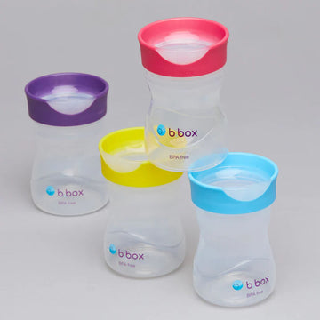 B.box Training Cup Raspberry Baby Toddler Spout Sippy Bottle Phthalates BPA Free
