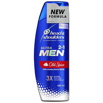 Head & Shoulders Men Old Spice 2in1 Anti-Dandruff Shampoo & Conditioner 400mL