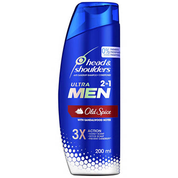 Head & Shoulders Men Old Spice 2in1 Anti-Dandruff Shampoo & Conditioner 200mL