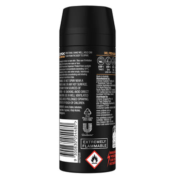 Lynx Deodorant Body Spray Aerosol Dark Temptation 165mL 48h Odour Protection