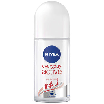Nivea Everyday Active Roll On Deodorant 50mL 48h Anti-Perspirant Protection