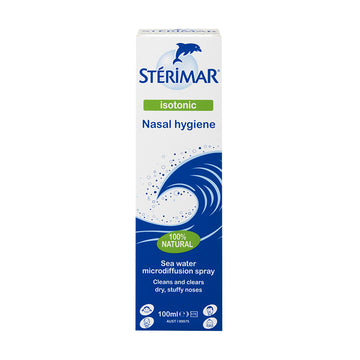 Sterimar Sea Water Spray Isotonic Nasal Hygiene Cleans Clears Stuffy Nose 100mL