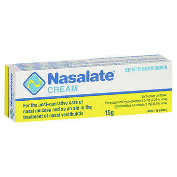 Nasalate Nose Cream Nasal Mucosa Vestbulitis Post-operative Care Treatment 15g