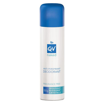 Ego Qv Naked Aerosol Antiperspirant Deodorant Protection Spray Alcohol Free 100g