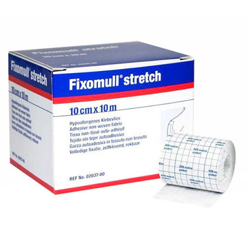 Fixomull Stretch Adhesive Non Woven Fabric Wound Dressing Fixation 10Cm x 10M