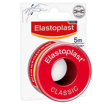 Elastoplast Classic Fixation Tape Bandage Plaster Roll Wound Care 2.5Cm x 5M
