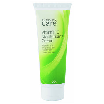 Pharmacy Care Vitamin E Moisturising Cream 100Ml Tube Bottle Lotion For Dry Skin