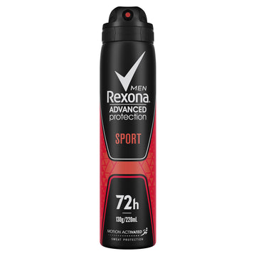 Rexona Men Advanced Protection Sport Deodorant Antiperspirant Body Spray 220mL