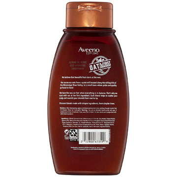 Aveeno Almond Oil Conditioner Deep Hydration Scalp Soothing Hair Care Wash 354mL