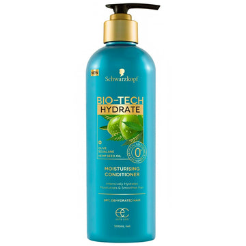 Schwarzkopf Extra Care Bio-Tech Hydrate Conditioner Nourish Moistures Hair 500mL