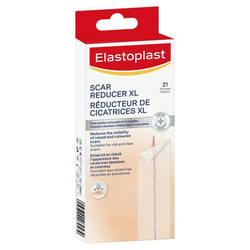 Elastoplast Scar Reducer Xl 21 Pack Flexible Breathable Patches Water Resistant