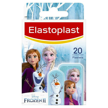 Elastoplast Disney Frozen Ii Strips 20 Pack Wound Plasters Pain Free Removal