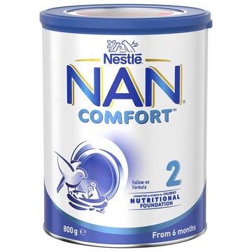 Nestle NAN Comfort Stage 2 Follow-on Formula 800g 6-12 Months Baby Milk Powder