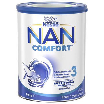 Nestle Nan Comfort Stage 3 Toddler Formula 800g 1+ Year Baby Milk Drink Powder