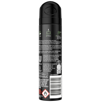Impulse Luxe Deodorant Emerald Meadow 75mL Perfume Body Spray Odour Protection