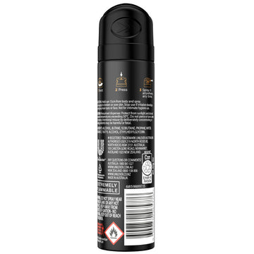 Impulse Luxe Deodorant Golden Sunset 75mL Perfume Body Spray Odour Protection