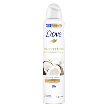 Dove Nourishing Secrets Coconut Jasmine Antiperspirant Deodorant Deo Spray 220mL