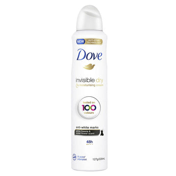 Dove Invisible Dry Antiperspirant Deodorant Deo 48 Hour Protection Spray 220mL