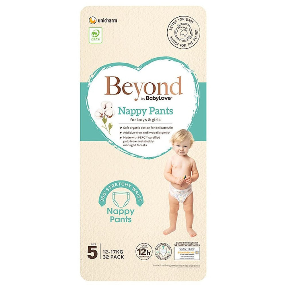 Babylove Nappy Pants Size 5 (12-17kg) 25 pack