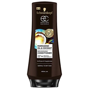 Schwarzkopf Extra Care Marrakesh & Coconut Oil Conditioner Softens Hair 400mL