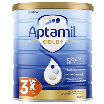 Aptamil Gold+ 3 Toddler Nutritional Supplement 900g 1+ Year Milk Powder Formula