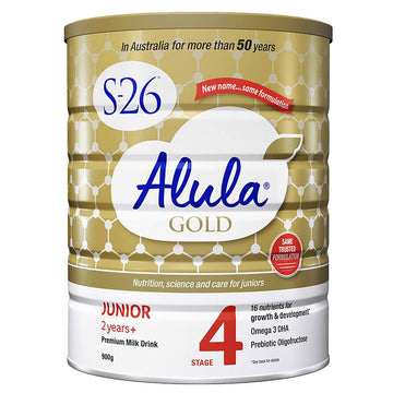 S-26 Alula Gold Junior 2+ Years Stage 4 900g Toddler Milk Powder Drink Formula
