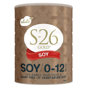 S-26 Alula Gold Soy 0-12 Months 900g Dairy Free Babies Infant Powder Formula