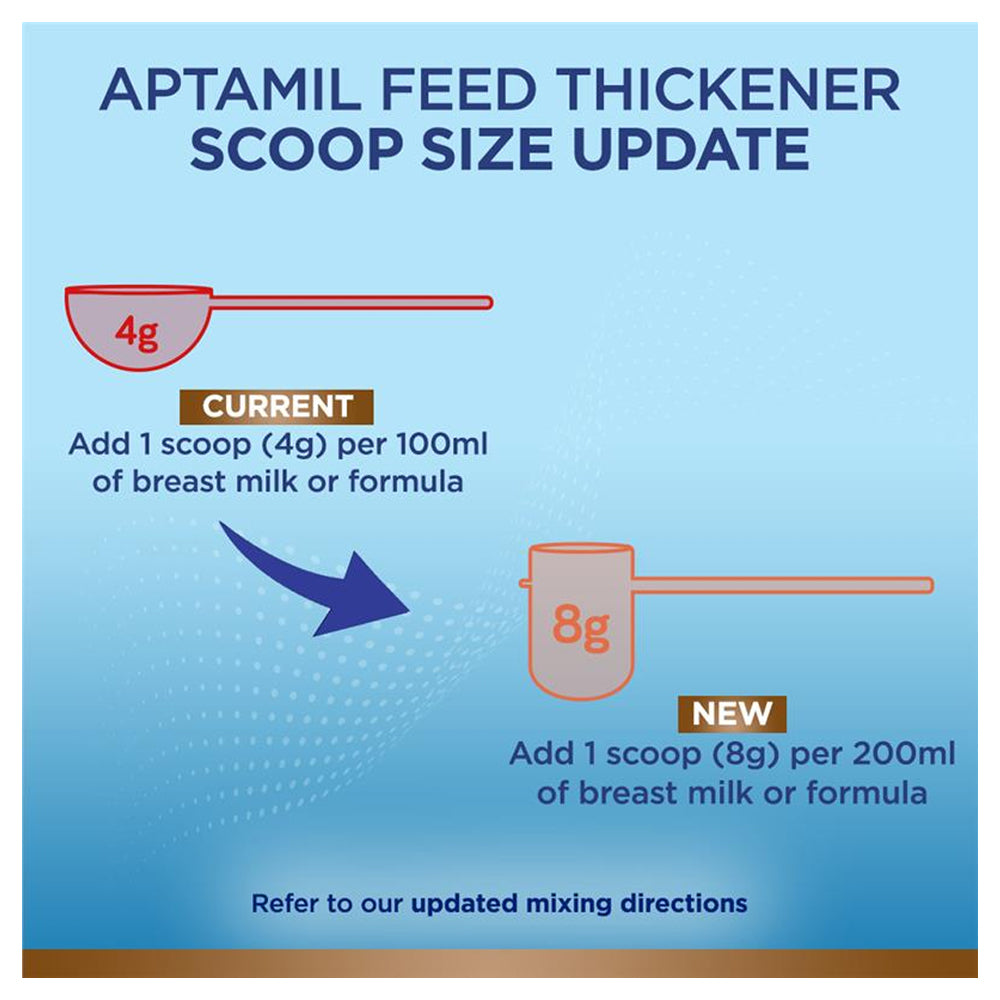 Aptamil Feed Thickener Formula 380g From Birth Infant Milk Powder Refl