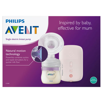 Philips Avent Single Electric Breast Pump 240V Silicone Breastfeeding Supplies