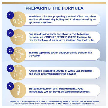 Aptamil Gold+ Stage 2 Follow-on Formula 123.2g 6-12 Months Infant Milk Powder